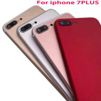 Chất Lượng Cao Cho iPhone 7 Plus Vỏ Pin Cửa Phía Sau Khung Khung Xe Ốp điện thoại Có Thẻ Sim