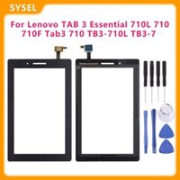 Chất Lượng Cao Cho Lenovo TAB 3 Essential 710L 710i 710F Tab3 710 TB3-710L TB3-7 Bảng Số Hóa Màn Hình Cảm Biến Kính + Dụng Cụ