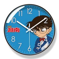 [Chất lượng cao] Đồng hồ thám tử Conan đồng hồ treo tường phòng trẻ em im lặng Đồng hồ Bắc Âu im lặng đồng hồ thạch anh đúng giờ mứt phòng khách *