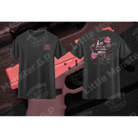 Chất lượng cao Glock G17 Glock Macho Powder Người hâm mộ quân sự Cuộc thi huấn luyện chiến thuật Áo thun ngắn tay 100% Cotton 321