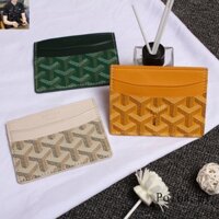 [Chất lượng cao] Hộp đựng danh thiếp Goyard Unisex Răng chó kiểu ngang Đa chức năng Hộp đựng thẻ nhỏ Ví đựng tiền xu mini