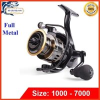 [Chất Lượng Cao] Máy Câu Cá Full Kim Loại HE 1000 - 7000 quay bao mượt ( giá siêu khuyến mại )