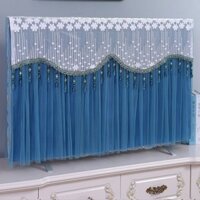 Chất Lượng Cao TV Chống Bụi Treo TV Cover Máy Tính Để Bàn Siêu Mỏng TV Chống Bụi Vỏ Cong TV Cover TV Cover