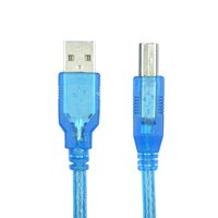 Chất Lượng Cao Xin Bến Tàu Tốc Độ Lên Đến 5 M USB Dây Cáp In Lõi Đồng Che Chắn Vòng Từ Máy In Dữ Liệu Dây Nối 64 Biên Soạn