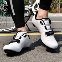 Chất Lượng CaoCycling Giày Xe Đạp Đường Bộ Giày Đua Xe Đạp Giày Khóa Chuyên Nghiệp Nam Nữ Giày Xe Đạp QRR2