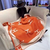 Chất Lượng CaoHKhăn Choàng Lông Cừu Chữ Cái Chăn Sofa Điều Hòa Không Khí/ Chăn Lông Cừu Ngủ Trưa Văn Phòng/Chăn Phủ Đơn