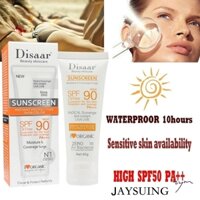 [Chất lượng chính hãng] Kem chống nắng body disaar spf 90 PA + + + Kem chống nắng body toàn thân Kem chống nắng body cấp cao Kem dưỡng ẩm Kiểm soát dầu làm trắng Làm sáng nhẹ Chống thấm nước Làm mới