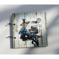 [CHẤT LƯỢNG KHÁC BIỆT] Scrapbook album ảnh handmade cao cấp TỈ MỈ, CHỈN CHU, VINTAGE Beauty & the White