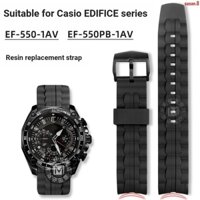 Chất lượng khéo léo   Dây đeo đèn silicon thể thao Casio EDIFICE5147EF-550EF-550PB-1AV 22mm