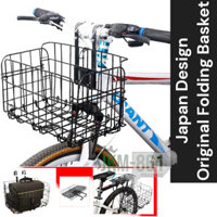 Chất Lượng Nhật Bản Và Phía Sau Tự Động Gấp Xe Đạp Màu Đen Với Phụ Kiện, Chống Gỉ Có Thể Tháo Rời Gấ