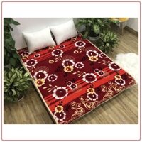 [Chất lượng] Thảm nỉ trải giường 1m2 hoa văn loại 1 mẫu (TNHV01) Giá Rẻ