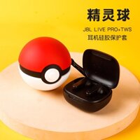 [Chất lượng tốt] Ốp lưng dễ thương tương thích cho JBL Live Pro 2 / JBL Live Pro + Vỏ bọc tai nghe silicon có móc