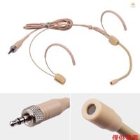 Chất Lượng Tốt Tai Nghe Micro Condenser Mic 3.5 Mm Có Thể Khóa Cắm Tương Thích Với Máy Phát Bodypack Không Dây Sennheiser