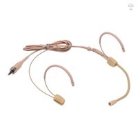 Chất Lượng Tốt Tai Nghe Micro Condenser Mic 3.5 Mm Có Thể Khóa Cắm Tương Thích Với Máy Phát Bodypack Không Dây Sennheiser