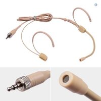 Chất Lượng Tốt Tai Nghe Micro Condenser Mic 3.5 Mm Có Thể Khóa Cắm Tương Thích Với Máy Phát Bodypack Không Dây Sennheiser