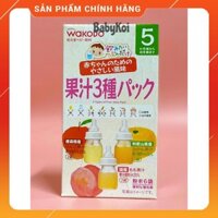 [CHẤT LƯỢNG]  Trà hoa quả Wakodo Nhật Bản cho bé từ 5 tháng tuổi (date: 06/2021)