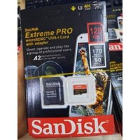 {CHẤT LƯỢNG}Thẻ nhớ Sandisk Extreme Pro micro SD 128G