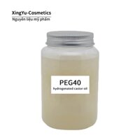Chất nhũ hóa dầu thầu dầu hydro hóa PEG-40 nguyên liệu mỹ phẩm 100g