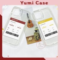 [CHAT SHOP CHỐT MẪU TRƯỚC KHI ĐẶT Ạ]  Ốp lưng điện thoại du lịch Flight Ticket YUMI CASE cho tất cả các dòng điện thoại