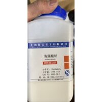 Chất Sodium alginate CAS 9005-38-3 C6H7O6Na lọ 500g natri alginate (C6H7O6Na)n