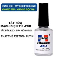 Chất Tẩy EV Không Mùi Tẩy Sạch PCB Nhựa Thông Tẩy Keo Hòa Tan Keo Lọ Thủy Tinh