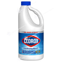 Chất Tẩy Quần Áo & Vệ Sinh Nhà Cửa Đậm Đặc Clorox Disinfecting Bleach with CLOROMAX - Concentrated Formula