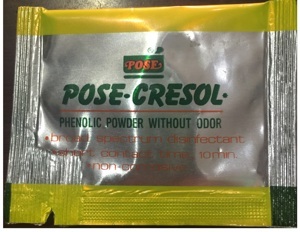 Chất tẩy rửa Pose-Cresol