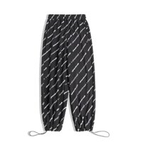 (Chất vải cao cấp) Quần ống rộng nam nữ Unisex,Quần jogger nam in chữ chéo chất liệu cao cấp mềm mại phong cách Hàn Quốc
