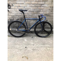 (Chat với shop trước khi đặt hàng) Xe đạp fixed gear Tsunami SNM100 xanh đổi màu mới 100%