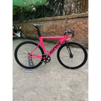 (CHAT VỚI SHOP TRƯỚC KHI ĐẶT HÀNG) Xe đạp fixed gear Gray f15 màu hồng ghi đông cong mới 100%