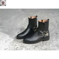 Chất  [XẢ KHO] [ Khoá dọc ] Laurent Boots Nam, cổ cao, kéo khoá  ₁ $ '