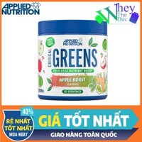 Chất xơ Critical Greens Applied Nutrition 30 Servings 150Gr vị Táo - Bột rau củ bổ sung chất xơ và vitamin