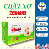 Chất Xơ Ích Nhi, Chất Xơ Hoà Tan Cho Bé Hỗ Trợ Bổ Sung Chất Xơ Tăng Cường Tiêu Hóa Giảm Táo Bón Hộp 20 Gói - DT PHARMACY