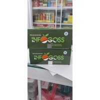 Chất xơ INFOGOS hộp 30 gói - Bổ sung chất xơ hỗ trợ điều trị táo bón