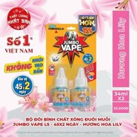 Chất xông JUMBO hoa liLy x2 – Bộ