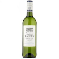 Chateau Laubes White – Rượu Vang trắng của Pháp 750ml x 6 chai 11,5%vol nhập khẩu nguyên thùng