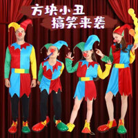 Châu Âu Mỹ Halloween Trẻ Em Chú Hề Trang Phục Halloween Người Lớn Chú Hề Trang Phục Hóa Trang