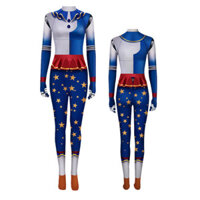 Châu Âu Mỹ Phong Cách Mới Anime Gấu Bông Chú Hề Trang Phục Hóa Trang Quần Áo Nữ Hàng Có Sẵn Áo Liền Quần Dài Tay