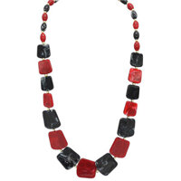 Châu Âu Mỹ Thời Trang Bohemian Hình Học Đính Hạt Vòng Cổ Acetate Tấm Mặt Dây Chuyền Dài Dây Chuyền Áo Len