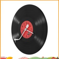 Châu Âu Retro Hoài Cổ Siêu Đẹp Đồng Hồ Vinyl Ghi Cá Tính Đồng Hồ Treo Tường Cafe Thanh Trang Trí Đồng Hồ Treo Tường merryhubbard