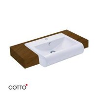 Chậu bán âm bàn COTTO C02237