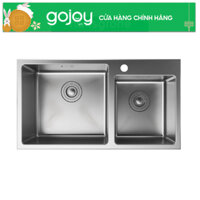 Chậu bếp đôi HANSGROHE Deep Drawn Sink S431-F730 43354