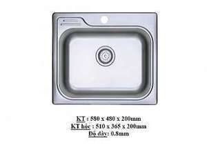 Chậu rửa bát inox cao cấp MOEN 22003R