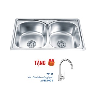 Chậu rửa chén 2 hộc MOEN AECI8246