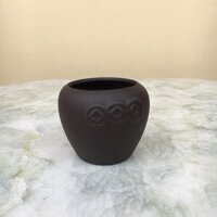 Chậu bonsai Chum mini đất nung gốm Bát tràng 1 size BM-86