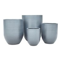 Chậu Cây Xi măng Polycement Corda - Xám