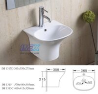 CHẬU CHÂN LỬNG IMEX IM 1316C