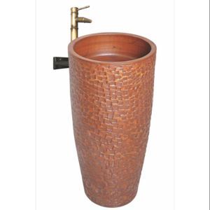 Chậu chân sứ mỹ thuật EV-CĐC10