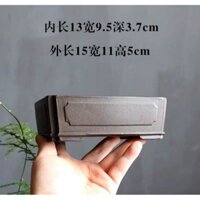 Chậu chữ nhật bonsai mini
