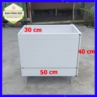 Chậu composite; chậu nhựa composite trồng cây, nuôi cá D60 R25 C40 siêu nhẹ. siêu bền dành cho ban công, sân vườn